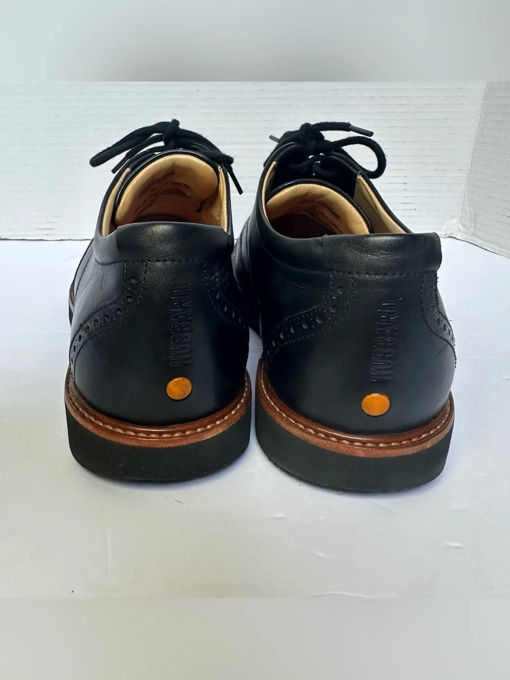 Samuel Hubbard Men’s 100% Leather Oxford Tipping Point Men’s Dress Shoes-Size 11